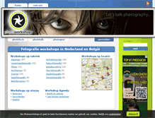 Tablet Screenshot of photoworkshops.nl